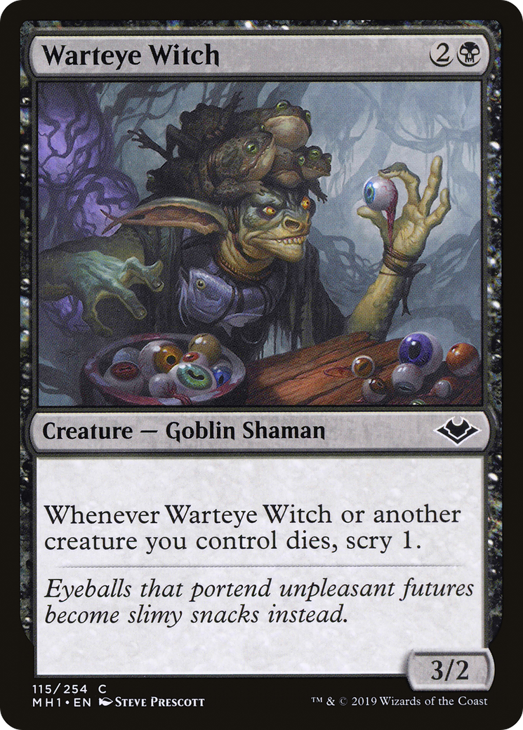 Warteye Witch (115) Foil - Modern Horizons
