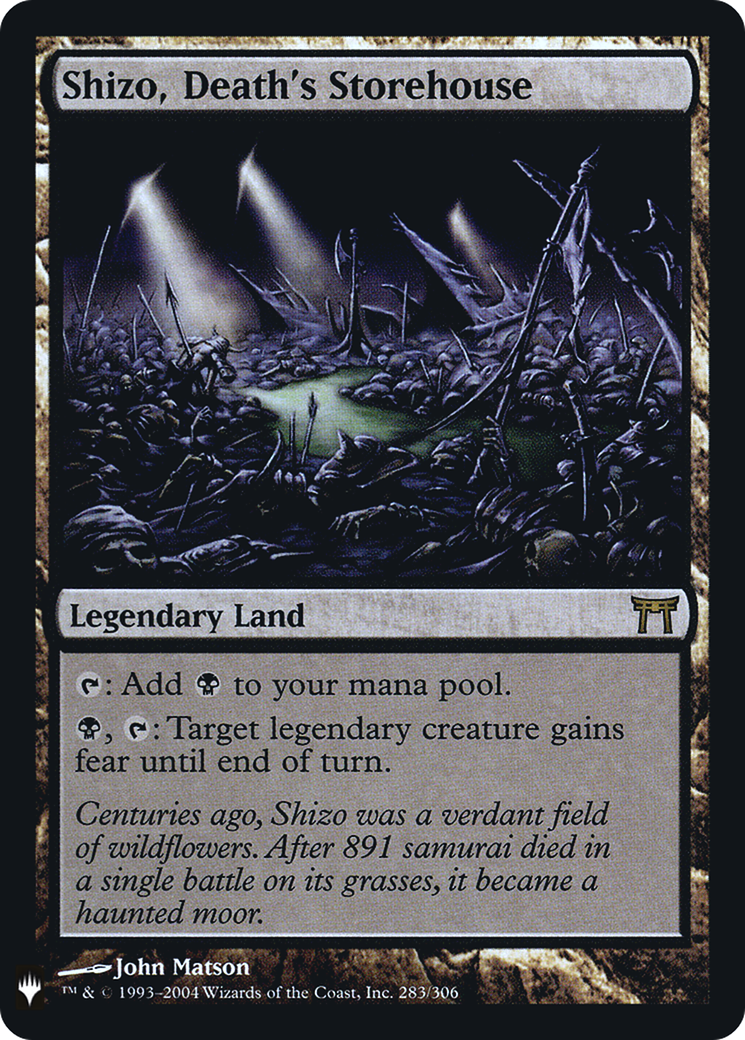 Shizo, Death's Storehouse (283) Foil - The List