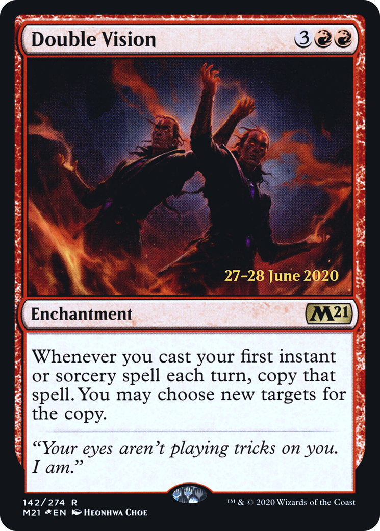 Double Vision (142s) Foil - Core Set 2021 Promos