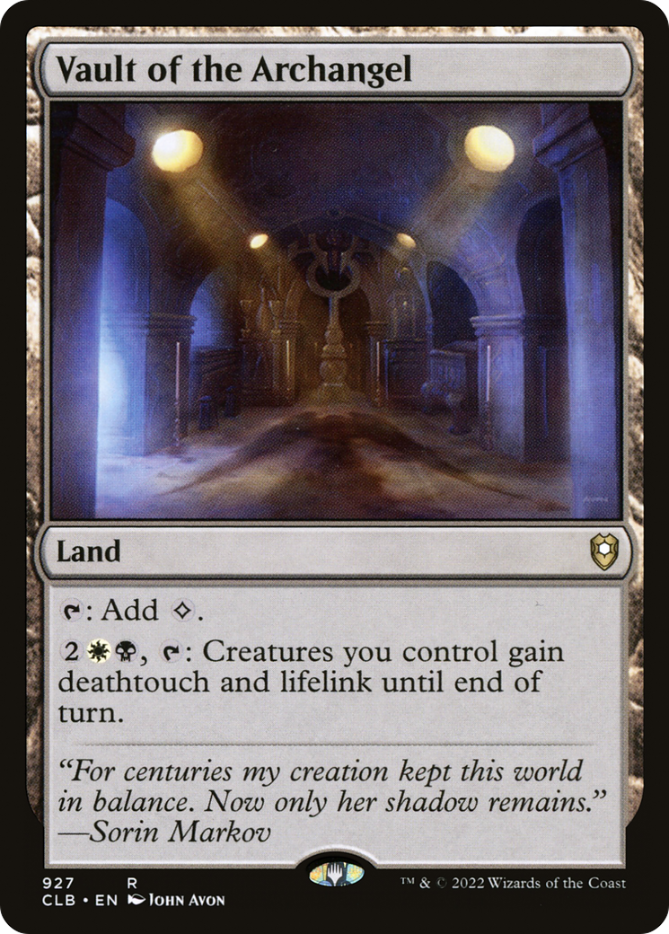 Vault of the Archangel (927) - Commander Legends: Battle for Baldur's Gate