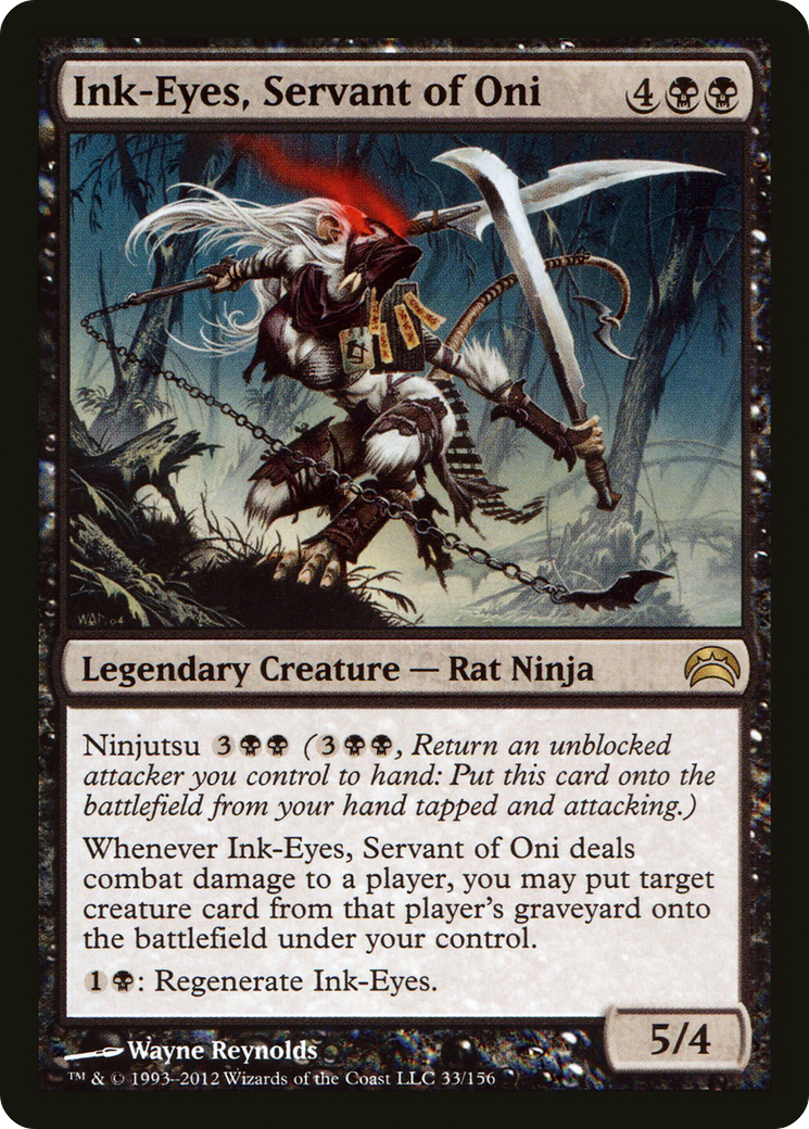Ink-Eyes, Servant of Oni (033) Foil - Planechase 2012