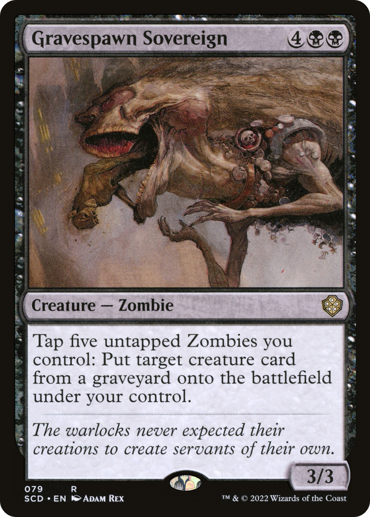 Gravespawn Sovereign (079) - Starter Commander Decks
