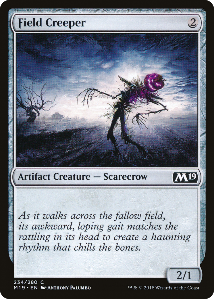 Field Creeper (234) Foil - Core Set 2019