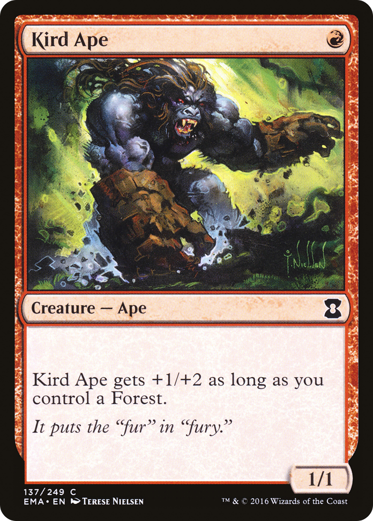 Kird Ape (137) Foil - Eternal Masters