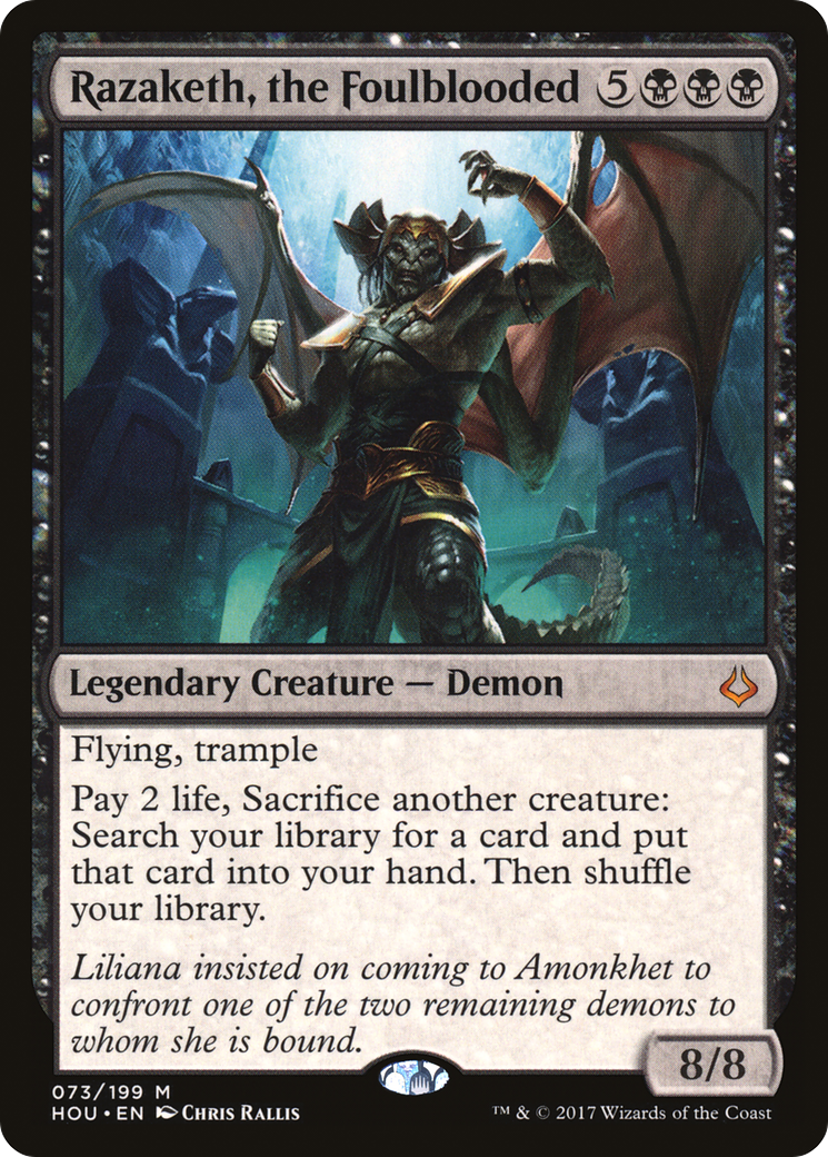 Razaketh, the Foulblooded (073) - Hour of Devastation