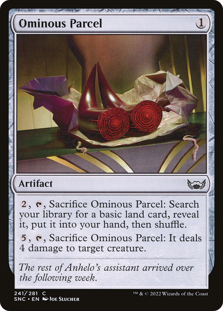 Ominous Parcel (241) Foil - Streets of New Capenna