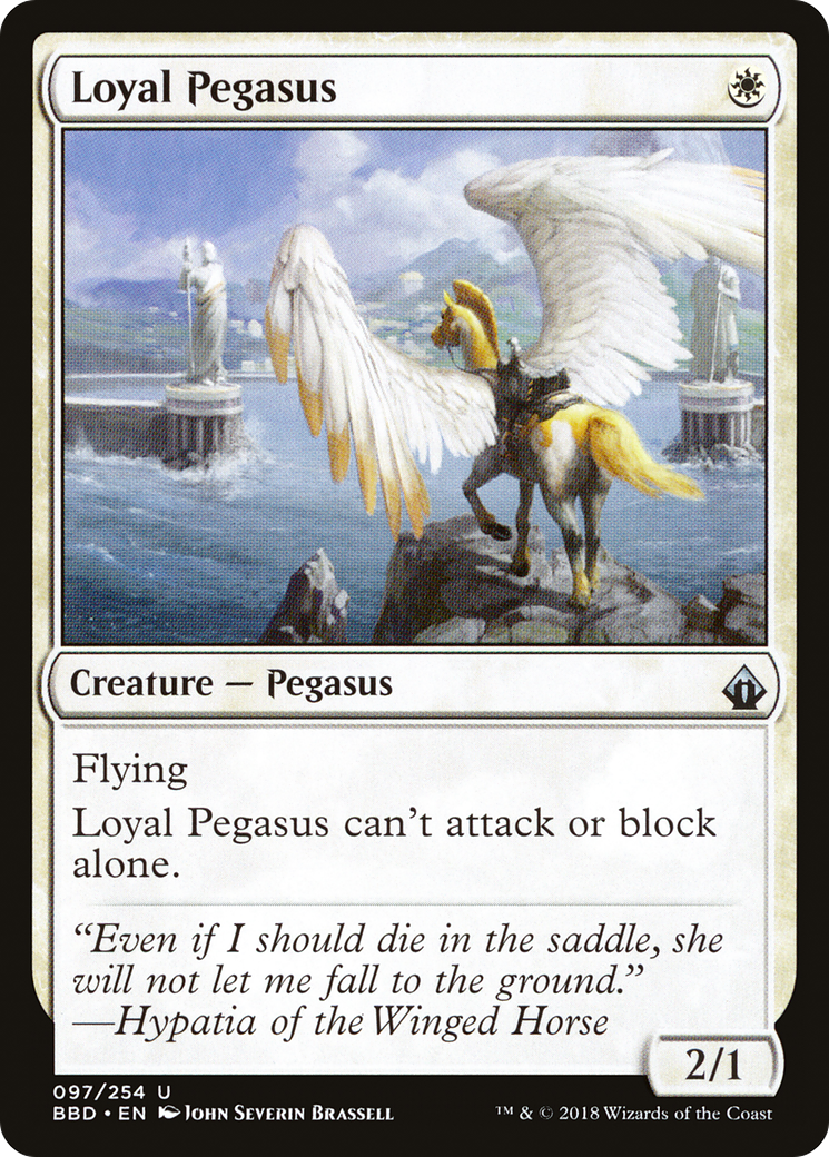 Loyal Pegasus (097) Foil - Battlebond