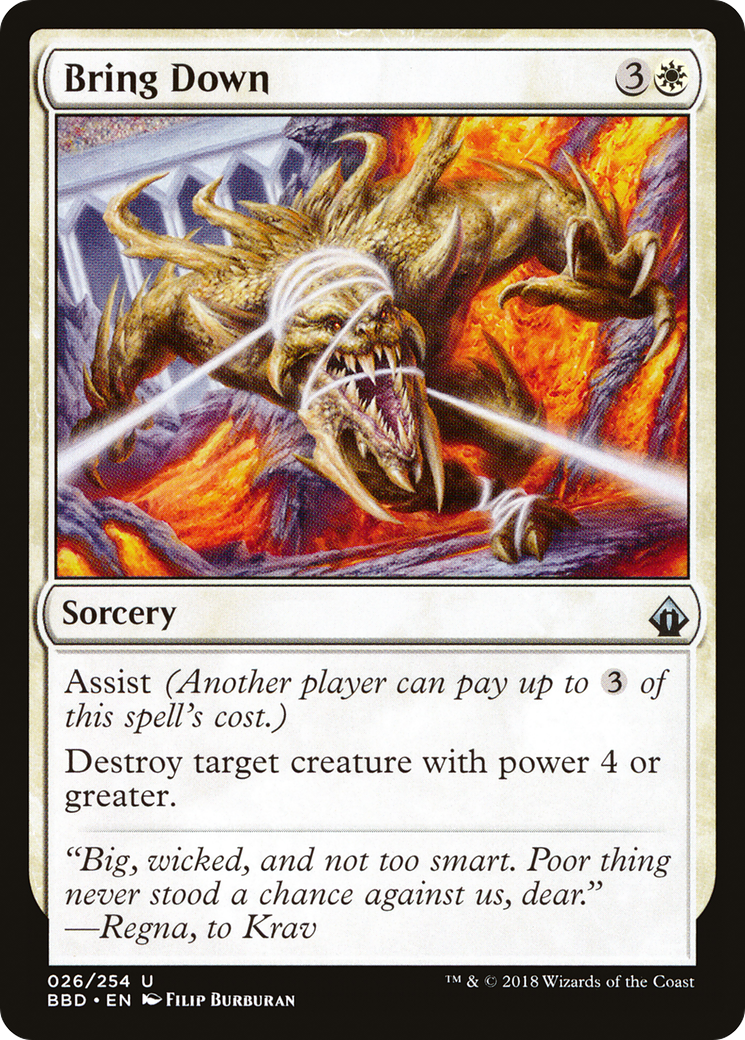 Bring Down (026) Foil - Battlebond