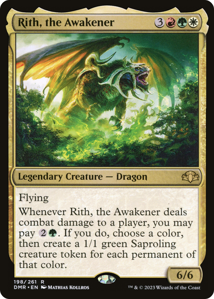 Rith, the Awakener (198) Foil - Dominaria Remastered
