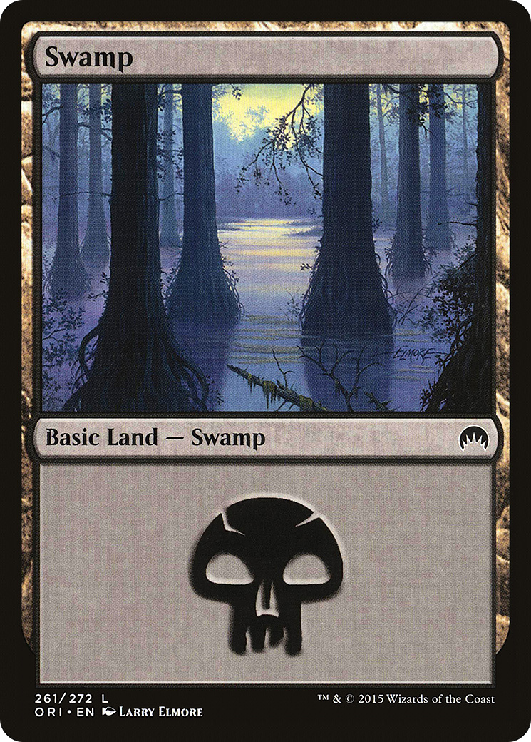 Swamp (261) Foil - Magic Origins