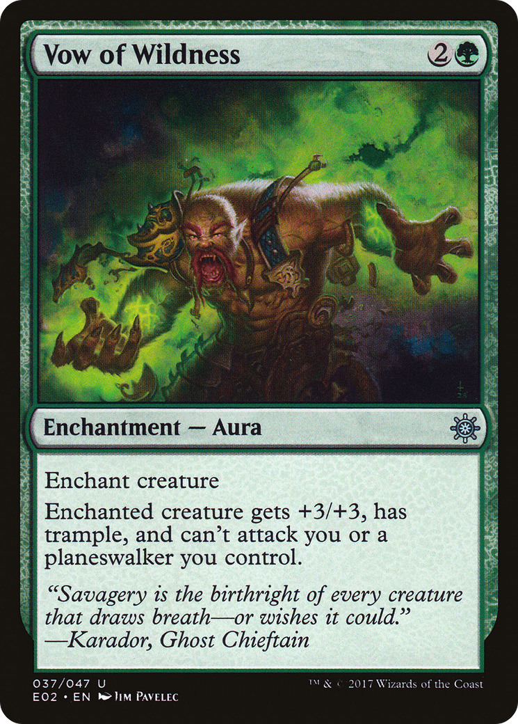 Vow of Wildness (037) - Explorers of Ixalan