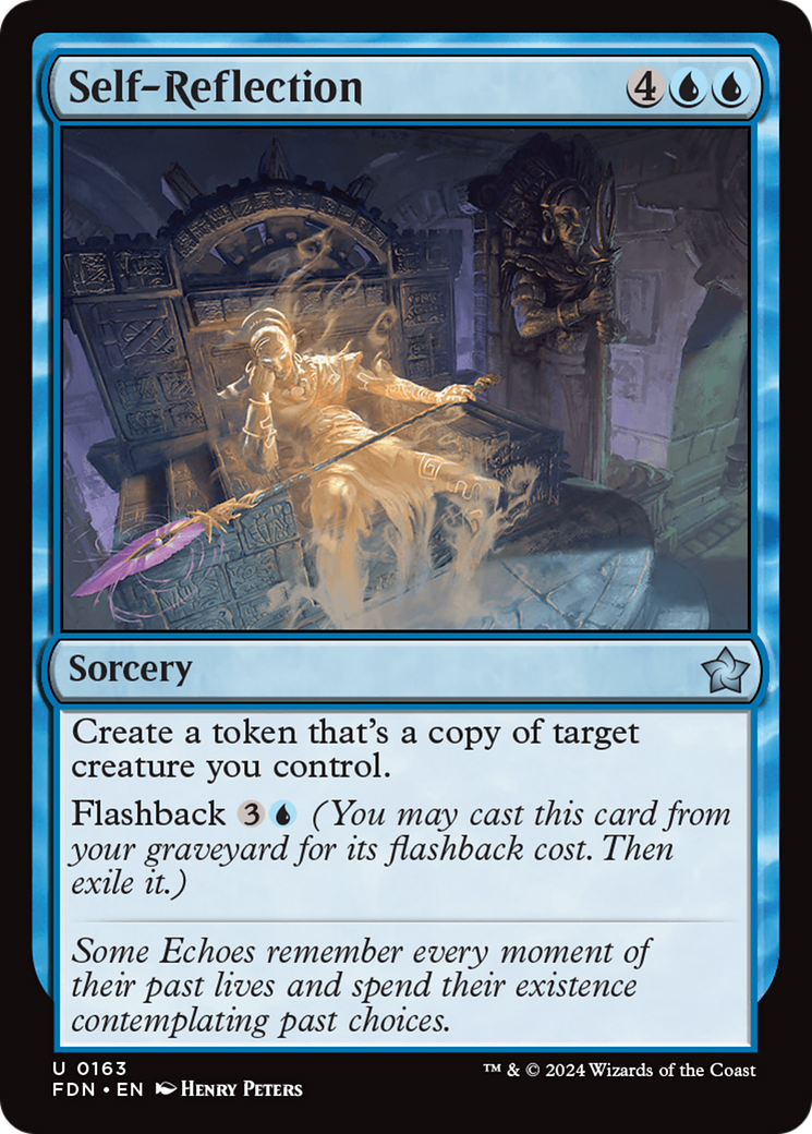 Self-Reflection (163) Foil - Foundations