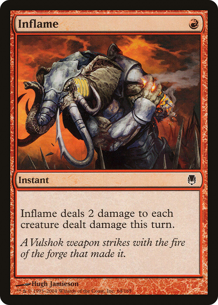 Inflame (064) Foil - Darksteel