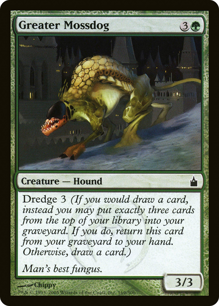 Greater Mossdog (169) - Ravnica: City of Guilds