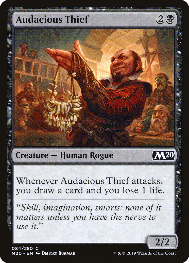 Audacious Thief (084) Foil - Core Set 2020