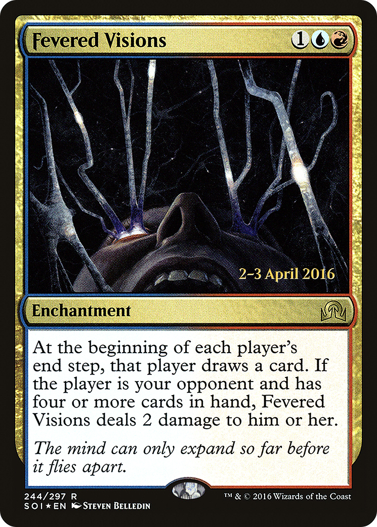 Fevered Visions (244s) Foil - Shadows over Innistrad Promos