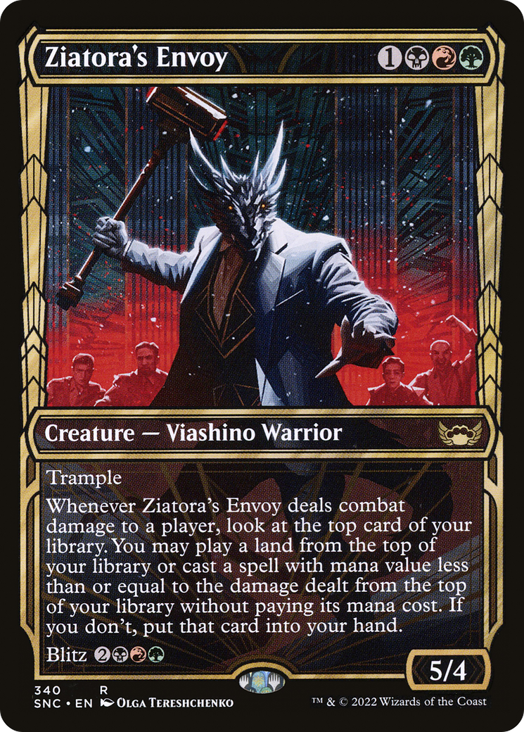 Ziatora's Envoy (Showcase) (340) Foil - Streets of New Capenna