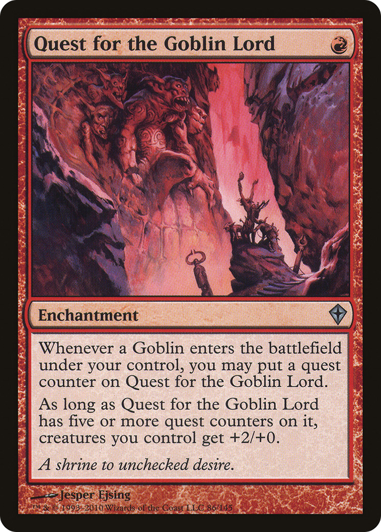 Quest for the Goblin Lord (086) Foil - Worldwake