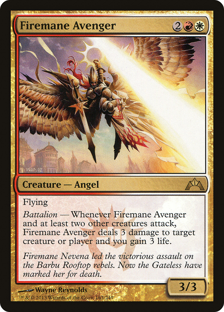 Firemane Avenger (163) Foil - Gatecrash