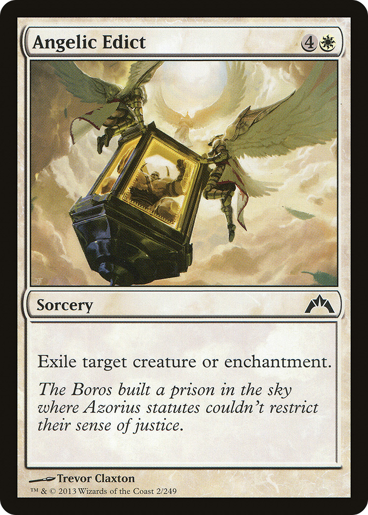 Angelic Edict (002) Foil - Gatecrash