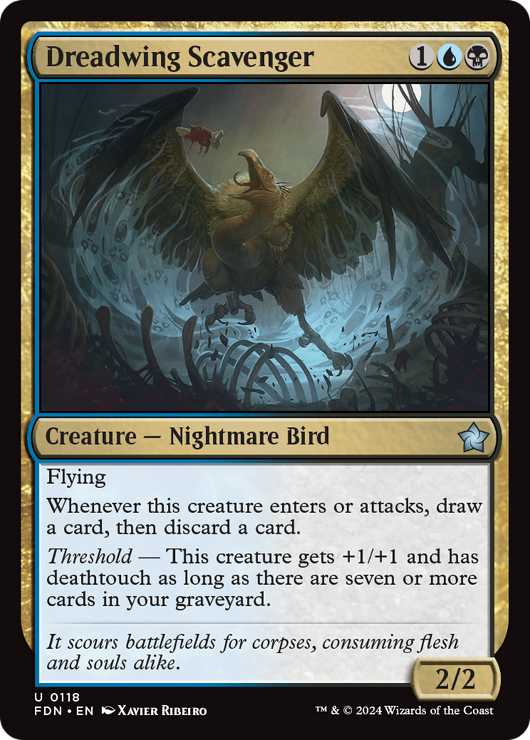 Dreadwing Scavenger (118) Foil - Foundations