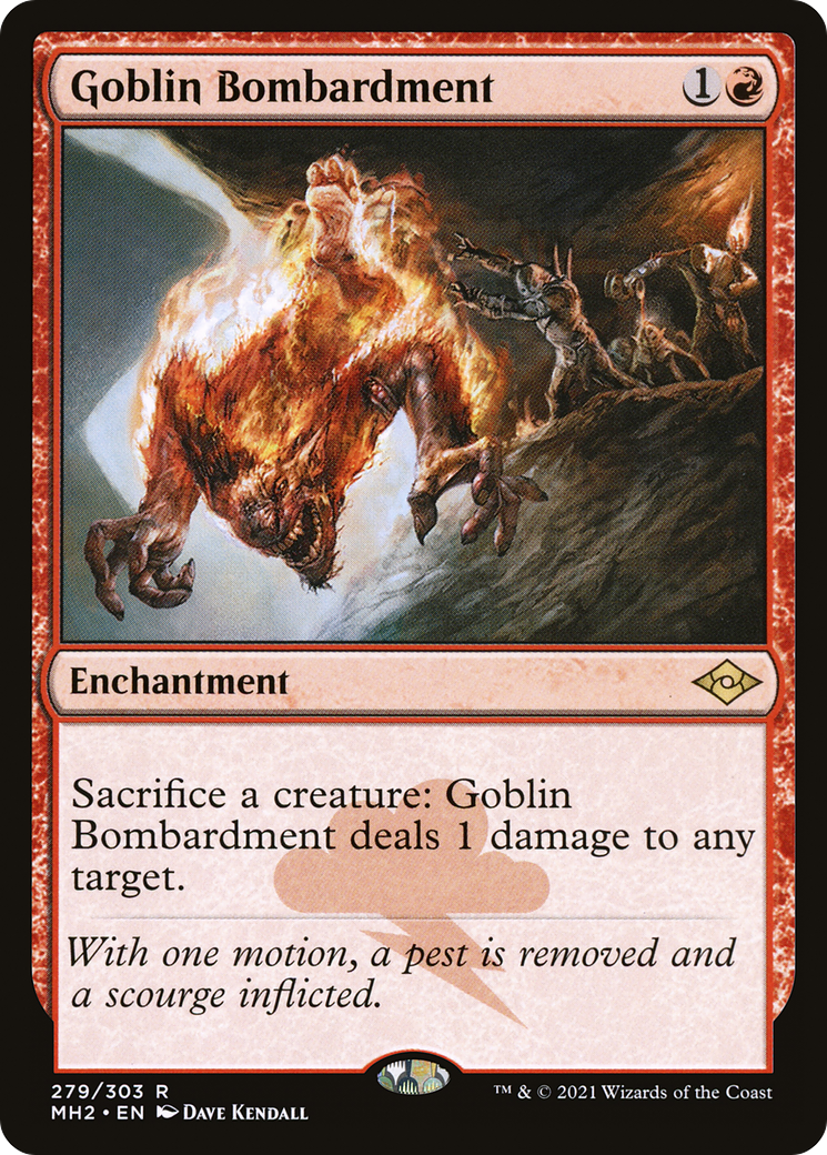 Goblin Bombardment (279) Foil - Modern Horizons 2