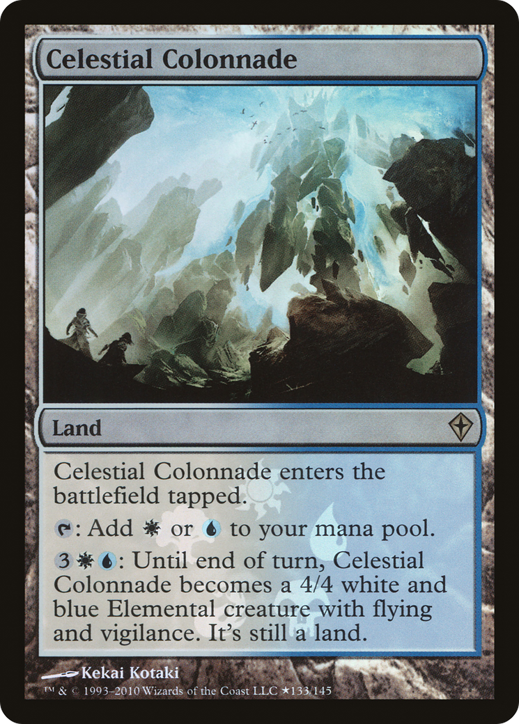 Celestial Colonnade (133) Foil - Worldwake Promos