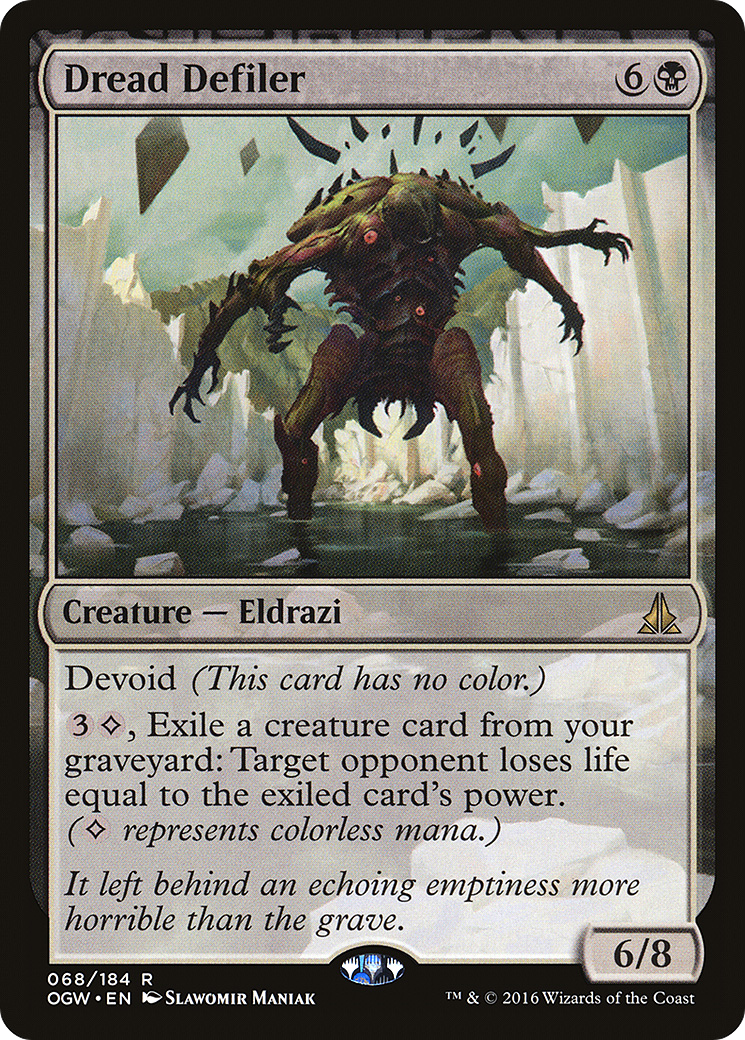 Dread Defiler (068) Foil - Oath of the Gatewatch