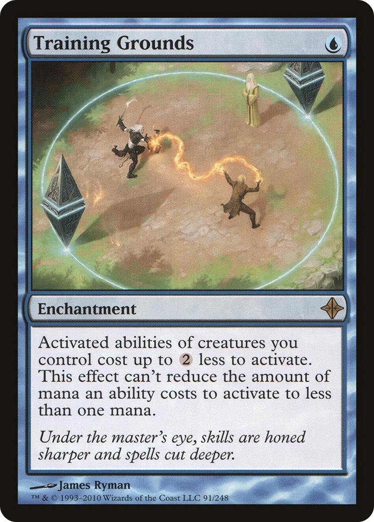 Training Grounds (091) Foil - Rise of the Eldrazi