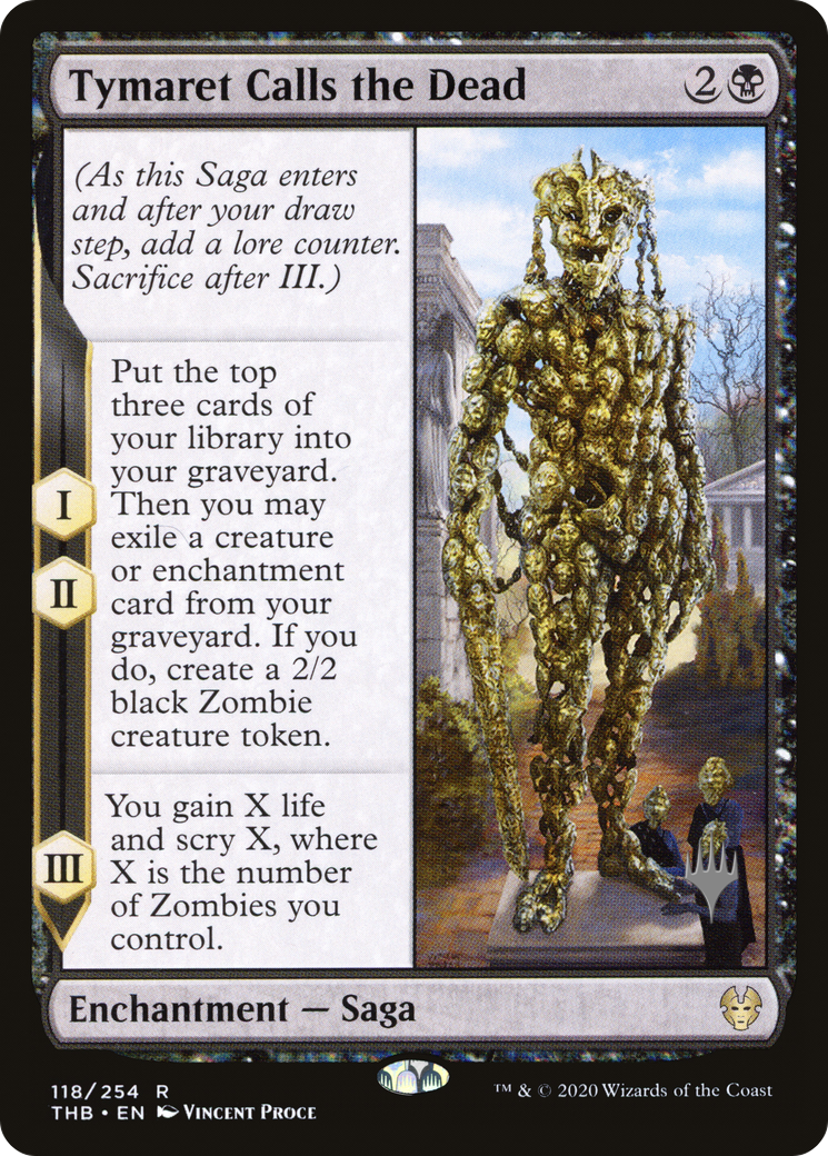 Tymaret Calls the Dead (118p) - Theros Beyond Death Promos