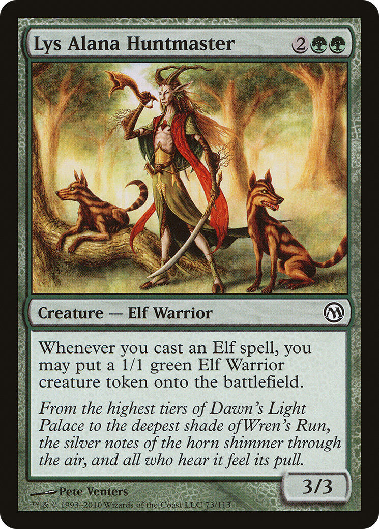 Lys Alana Huntmaster (073) - Duels of the Planeswalkers
