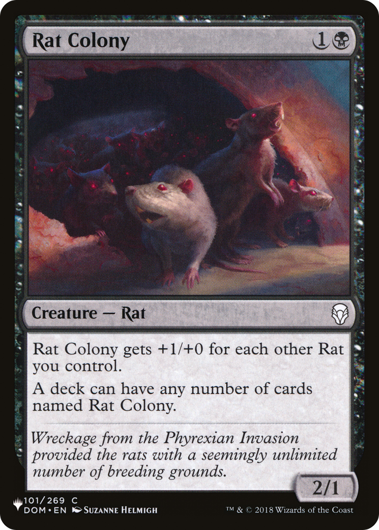 Rat Colony (101/269) - The List