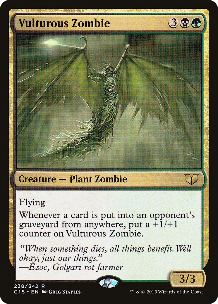 Vulturous Zombie (238) - Commander 2015