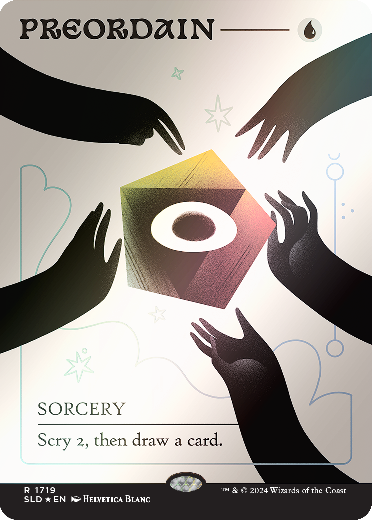 Preordain (1719) Foil - Secret Lair Drop Series