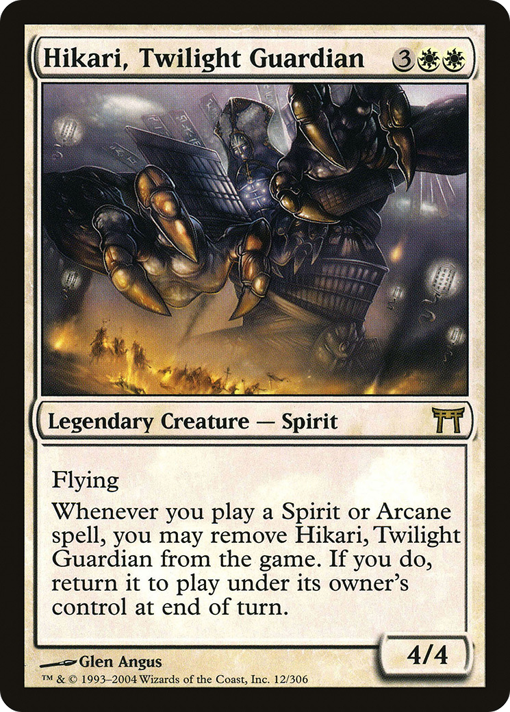 Hikari, Twilight Guardian (012) Foil - Champions of Kamigawa