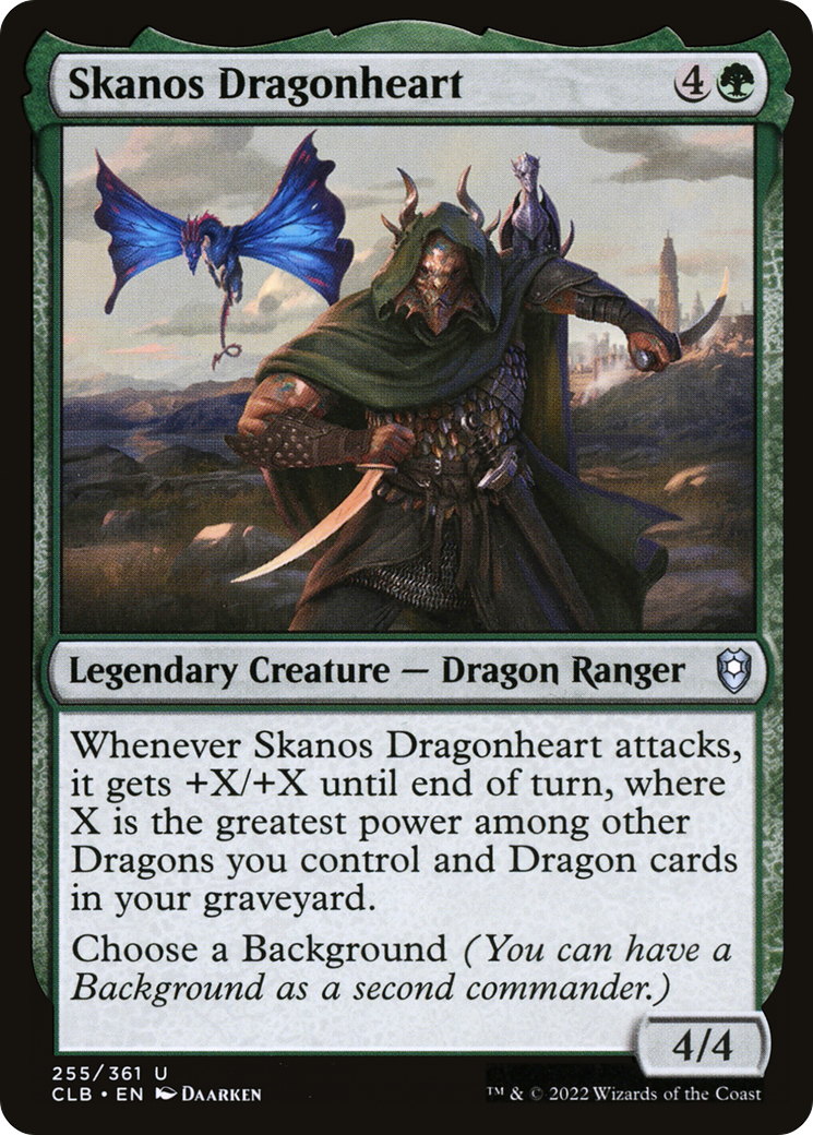 Skanos Dragonheart (255) - Commander Legends: Battle for Baldur's Gate