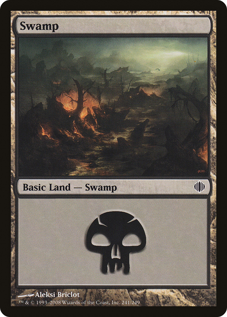 Swamp (241) Foil - Shards of Alara
