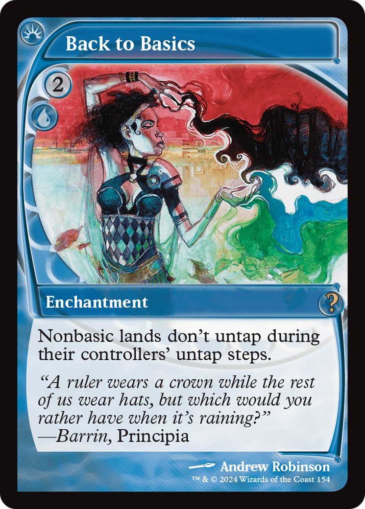 Back to Basics (Future Sight) (154) Foil - Mystery Booster 2
