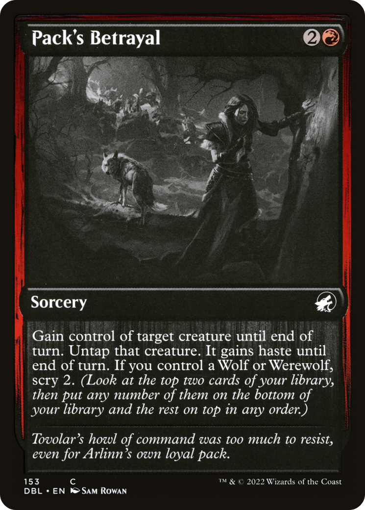 Pack's Betrayal (153) - Innistrad: Double Feature