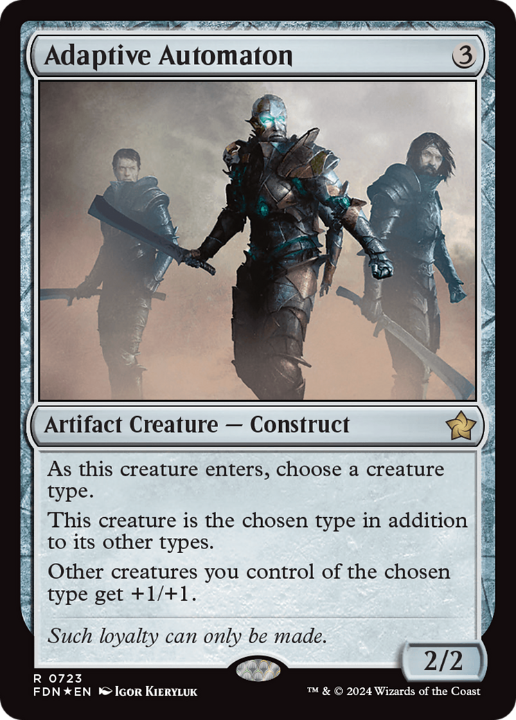 Adaptive Automaton Foil (723)