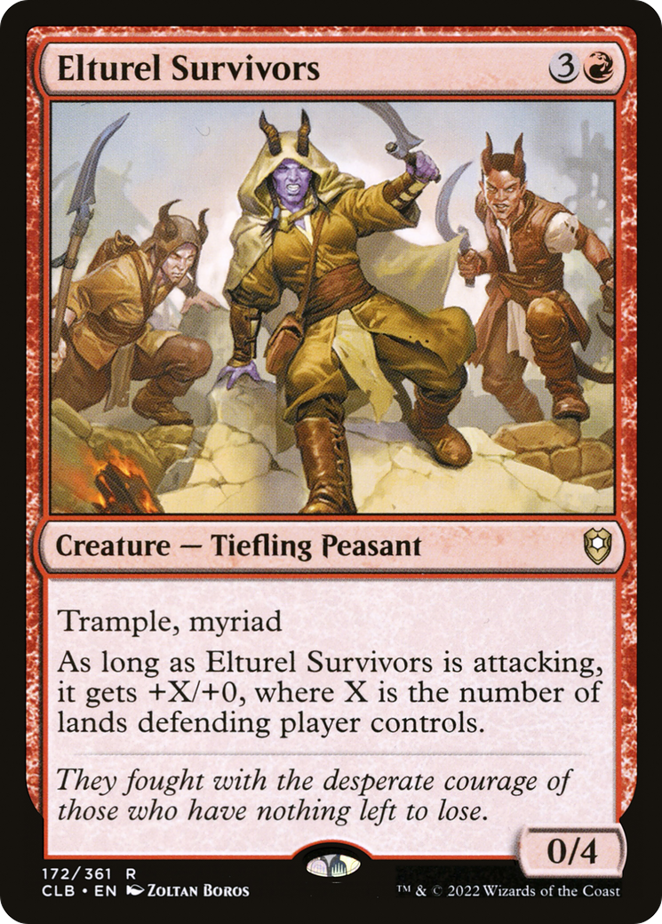 Elturel Survivors (172) - Commander Legends: Battle for Baldur's Gate