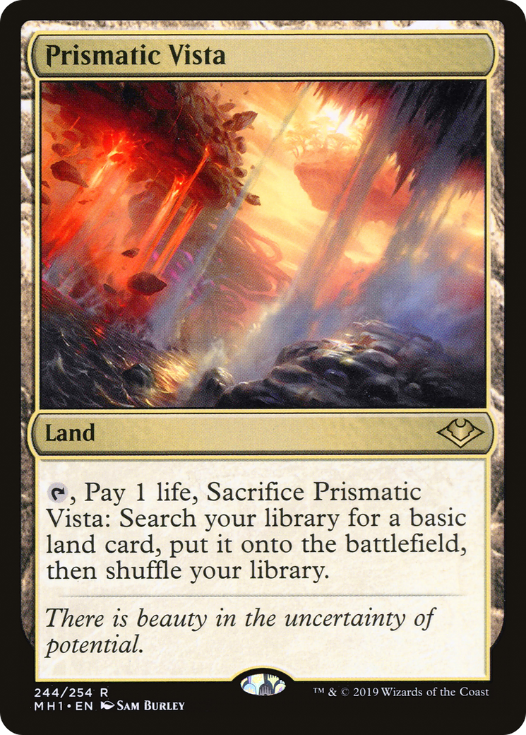 Prismatic Vista (244) Foil - Modern Horizons