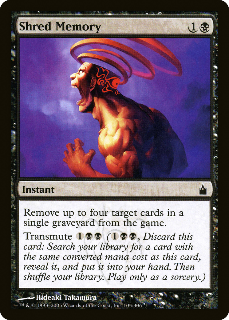 Shred Memory (105) - Ravnica: City of Guilds