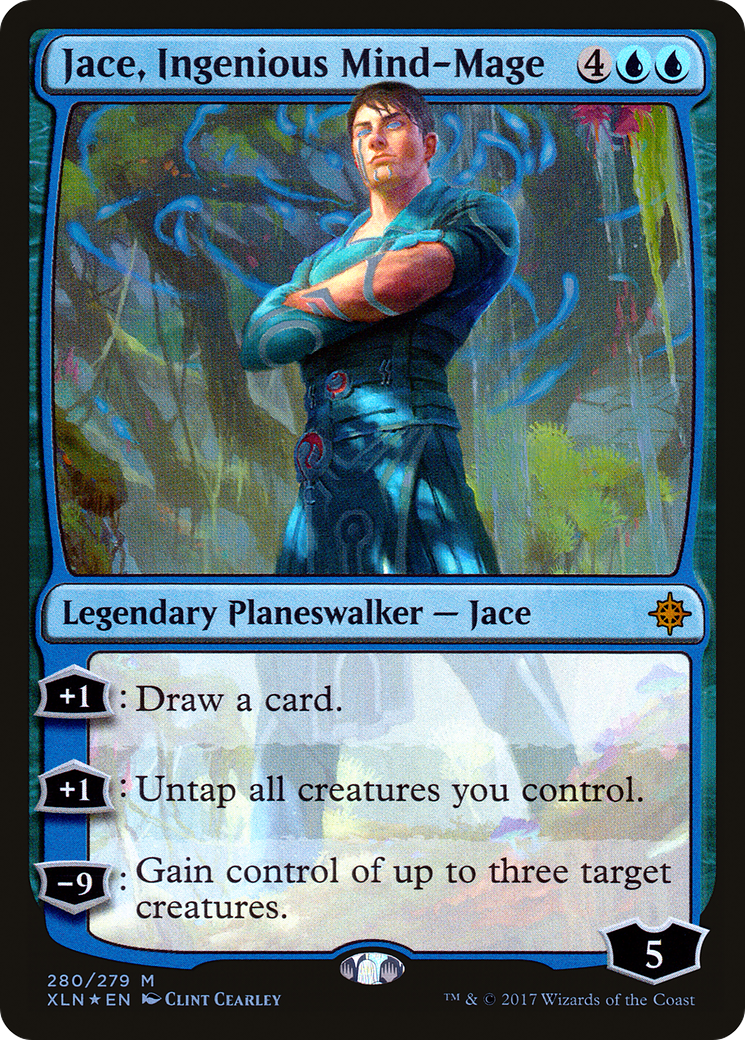 Jace, Ingenious Mind-Mage (280) Foil - Ixalan