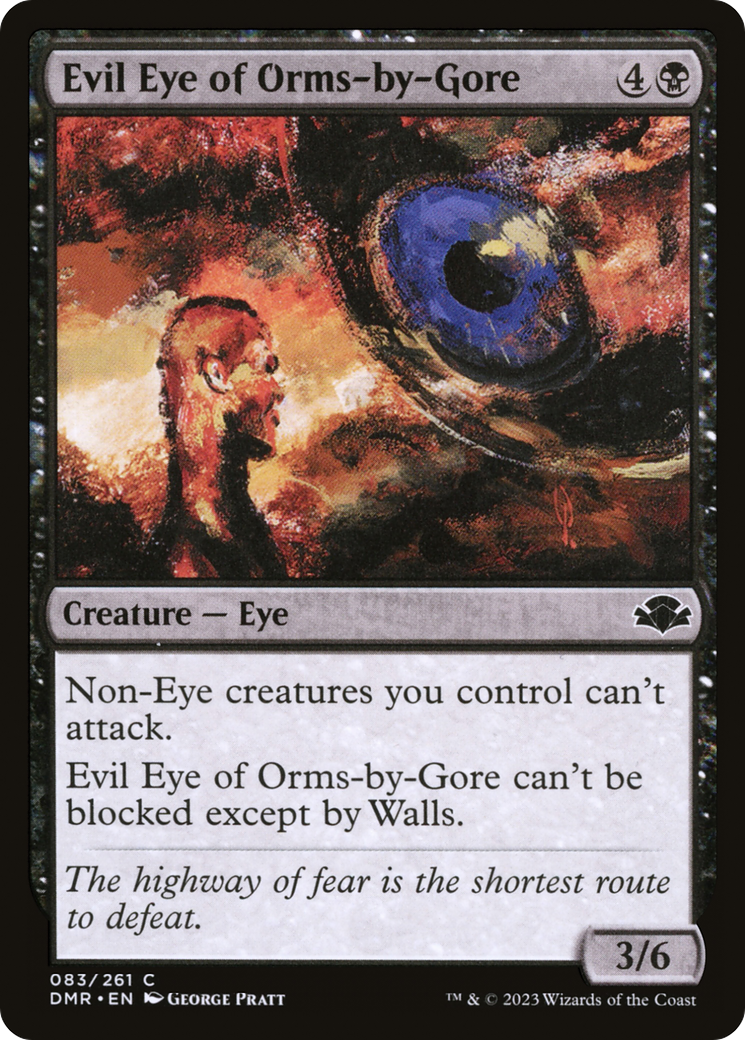 Evil Eye of Orms-by-Gore (083) - Dominaria Remastered