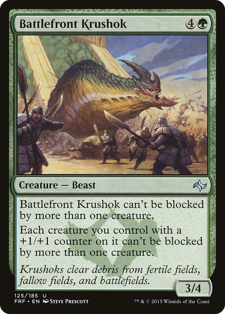 Battlefront Krushok (125) Foil - Fate Reforged