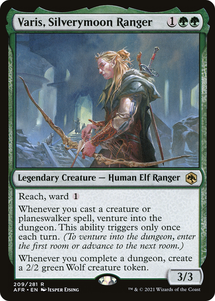 Varis, Silverymoon Ranger (209) - Adventures in the Forgotten Realms