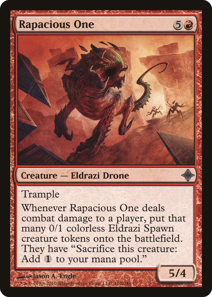 Rapacious One (162) Foil - Rise of the Eldrazi