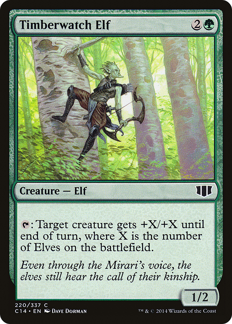 Timberwatch Elf (220) - Commander 2014
