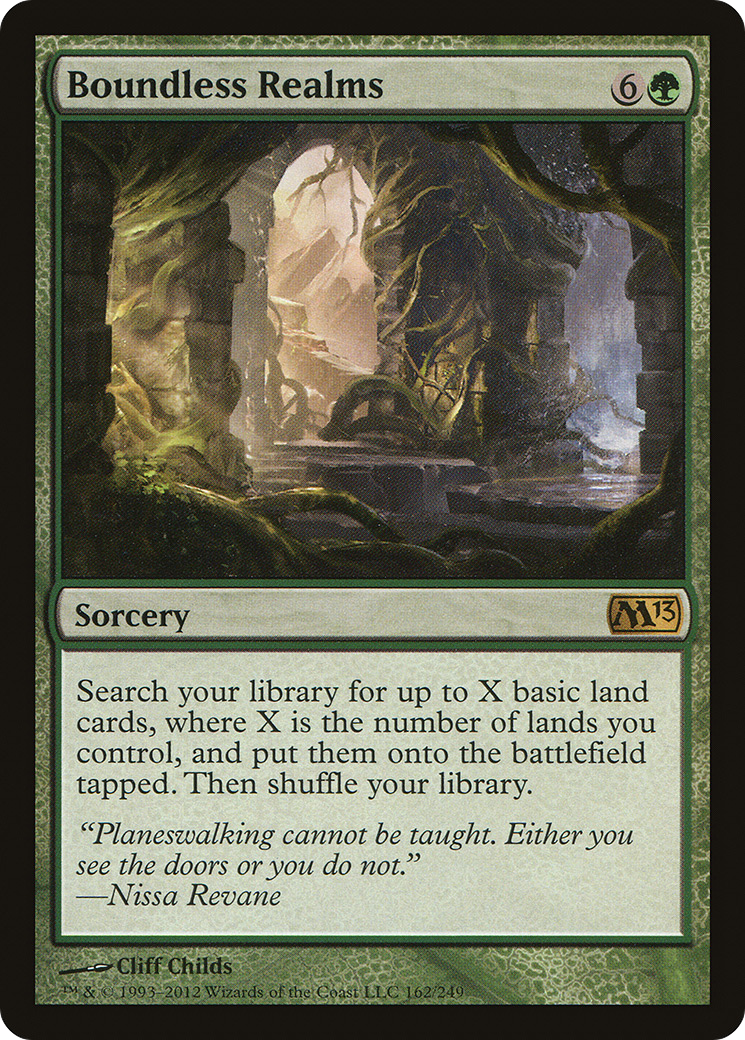 Boundless Realms (162) Foil - Magic 2013